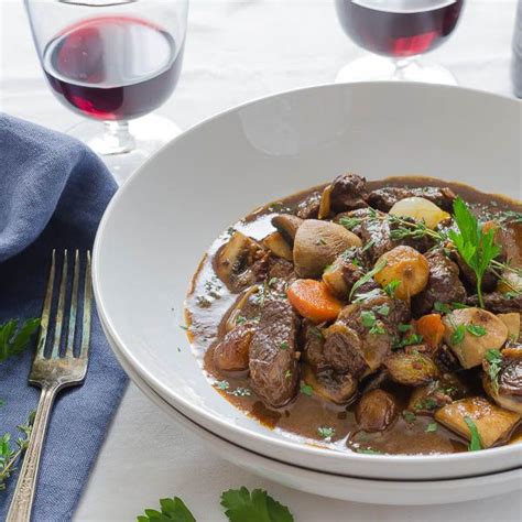 Julia Childs Boeuf Bourguignon - Glorious Braised Perfection
