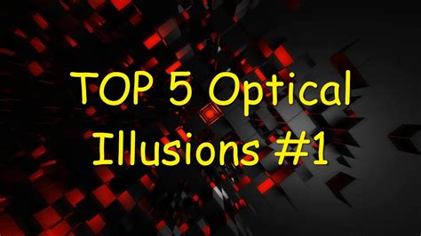 Top 5 Optical Illusions With Natural Hallucinogen Effects New Era