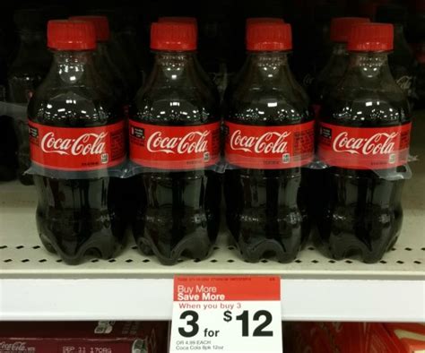 Target Shoppers Over 50 Off Soda Today Only Coke 12 Pack Only 2