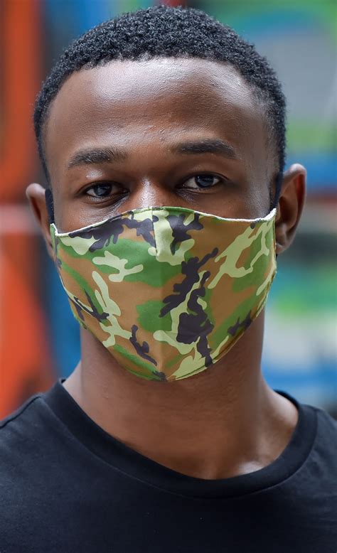 Camouflage Face Mask Insert Coin Clothing