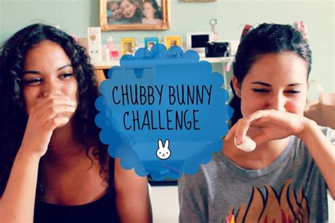 The Chubby Bunny Challenge Youtube