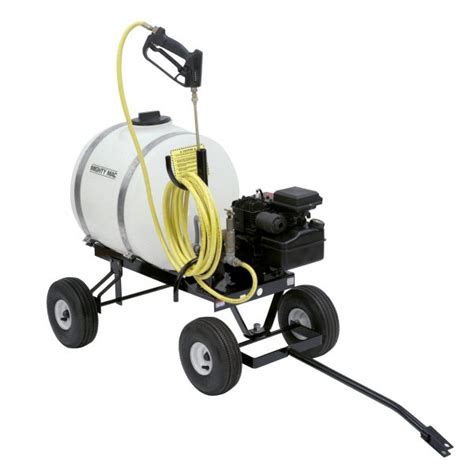 22 Gallon Battery Powered Sprayer Gas Powered Lawn Sprayer On Wheels