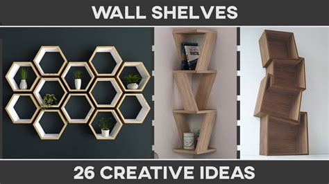 26 Creative Wall Shelves Ideas 1 Diy Home Decor Youtube
