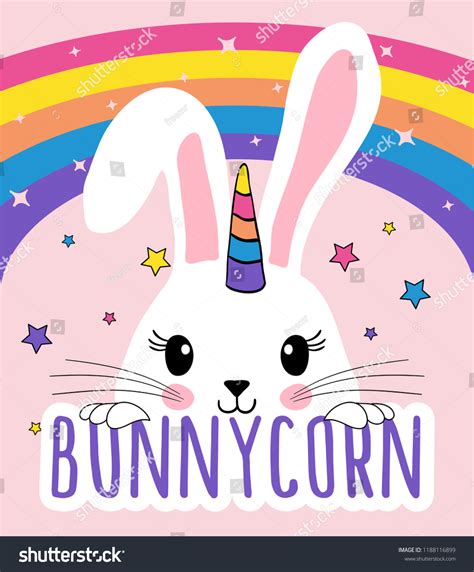 Bunny Unicorn Images Stock Photos And Vectors Shutterstock