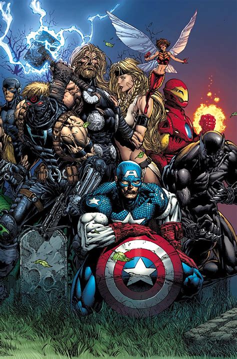 Ultimate Avengers By David Finch Marvel Comics Art Marvel