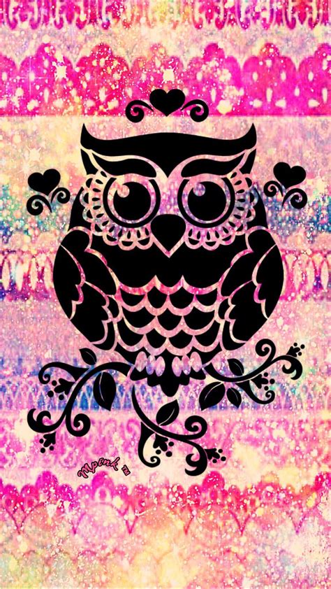 Download Gallery For Cute Pink Owl Wallpapers Desktop