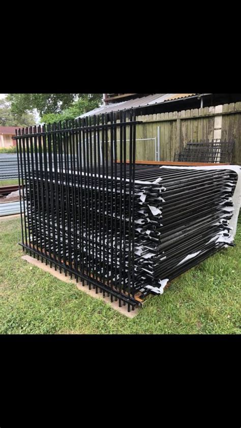 Galvanize Fence Panels6x8powder Coated For Sale In