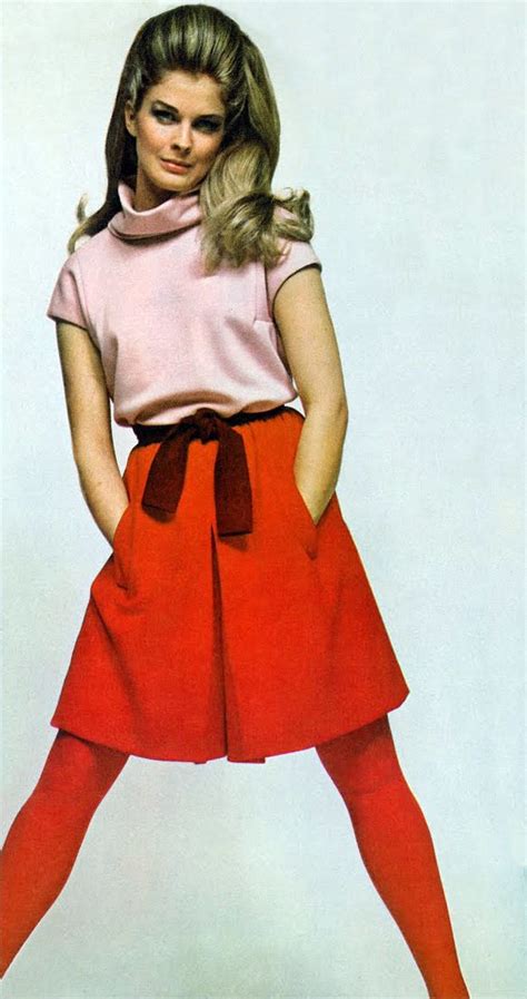 Candice Bergen By Bailey Vogue 1967 Vintage Fashion Sixties Fashion