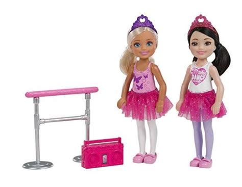 Barbie Club Chelsea Ballet Doll 2 Pack 870 Retail 1474 My Dfw