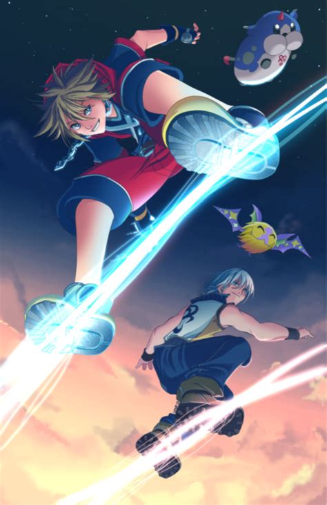 Sora And Riku Kingdom Hearts Fan Art 32342537 Fanpop