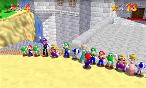 Super Mario 64 Multiplayer Online Ve La Luz Edad Futura