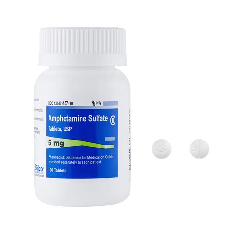 Amphetamine Sulfate Tablets Solco Healthcare