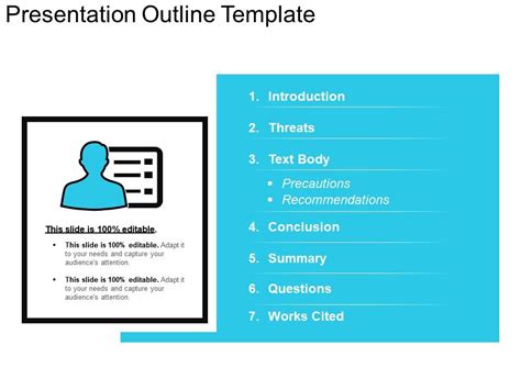 Presentation Outline Template Ppt Background Powerpoint Presentation