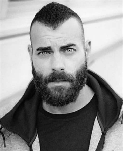 Mohawk Hairstyles Men Beard Hairstyle Haircuts For Men Beard Styles For Men Hair And Beard