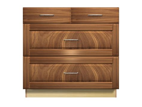 This kitchen cabinet design matches well with more light and bright kitchens, as the illusion of going into 2021, wood stained kitchen cabinets will still be popular in more traditional kitchens they have drawers, cabinets, outlets, and a seating room as well. 4 drawer base cabinet with split top drawer