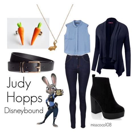 Judy Hopps Disneybound By Misscoco108 On Polyvore Featuring Mode J
