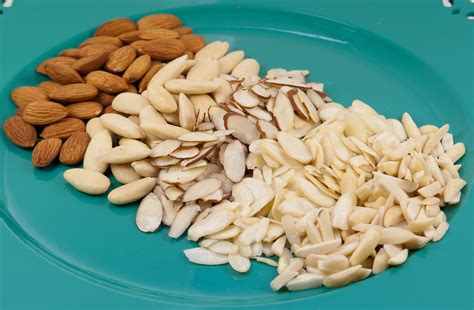 Whole Blanched Sliced And Slivered Almonds Bakepedia