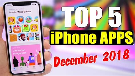 Top 5 Iphone Apps December 2018 Youtube