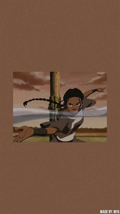 The process of how to change the wallpaper image is the same on any iphone, ipad, or ipod touch Katara wallpaper (Tap on photo) | Avatar picture, Avatar ...