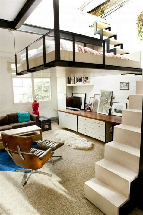 Loft Beds For Adults Good Idea For Small Apartment Bedroom Design