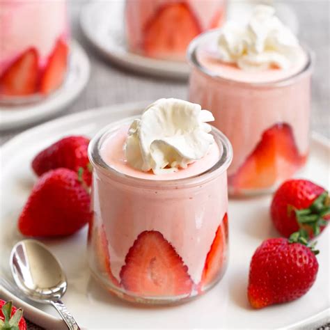 Strawberry Mousse Recipe Light Whipped And So Delicious