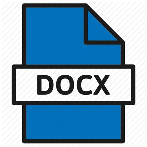 Docx Icon At Collection Of Docx Icon Free For