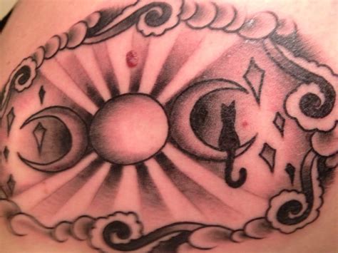 My Tattoo Of The Triple Moon Inspirational Tattoos Tattoos I Tattoo