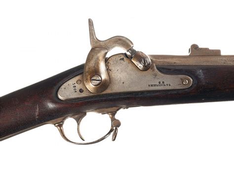 Outstanding Civil War Richmond Armory 1864 Dated Rifle Musket With Us