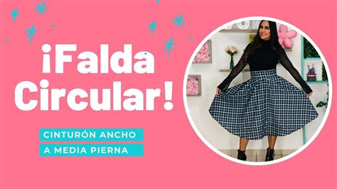 👗 Falda Circular Larga Con Pretina Ancha Long Circular Skirt With Wide