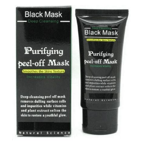 Purifying Black Peel Off Mask Facial Cleansing Blackhead Remover