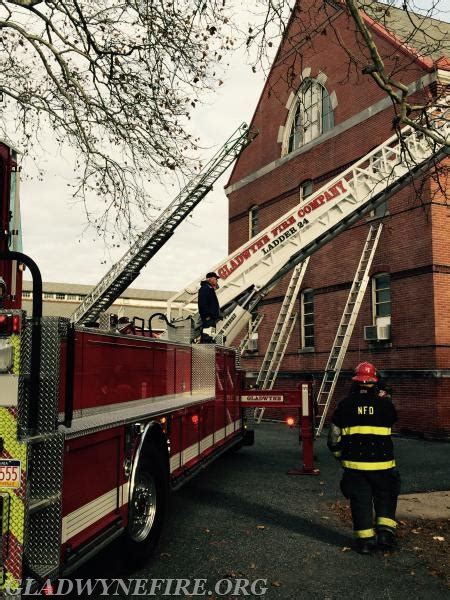 Ladder Training With Norristown Fire Department Gladwyne Fire Company