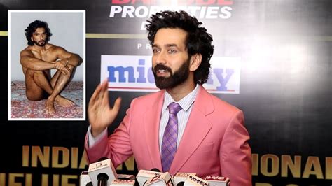 Bade Achhe Lagte Hain Actor Nakuul Mehta Reaction On Ranveer Singh Viral Photoshoot At Awards