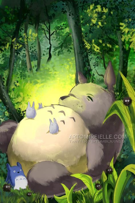My Neighbour Totoro Poster Totoro Poster Ghibli Artwork Totoro Art