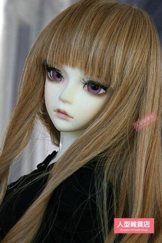 Bjd Doll Hair Wig 9 10 Inch 22 24cm 1 3 Sd Dz Dod Luts Brown Gradient F114 Ebay