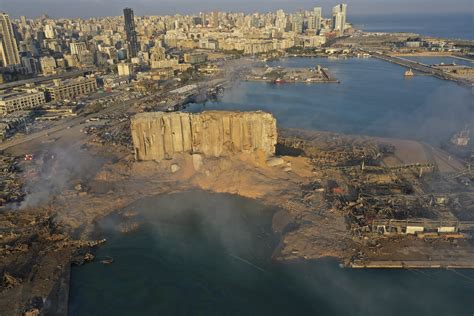 Beirut Port Blast Crater 43 Meters Deep Security Official Inquirer