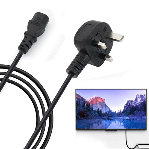 12 Meters Ac Power Supply Cord Cable For Pc Desktop Monitor Computer