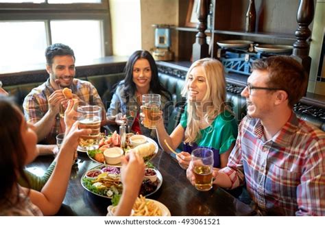 Leisure Eating Food Drinks People Holidays Stock Photo Edit Now 493061521