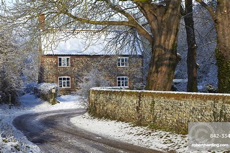 A Winter Scene From Surlingham Stock Photo