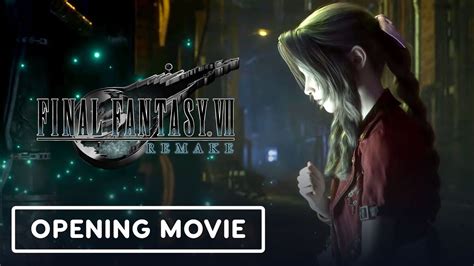 Final Fantasy 7 Remake Opening Movie Youtube