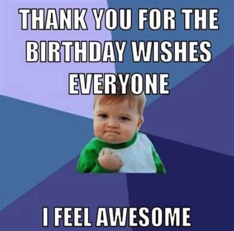 Funny Birthday Thank You Images