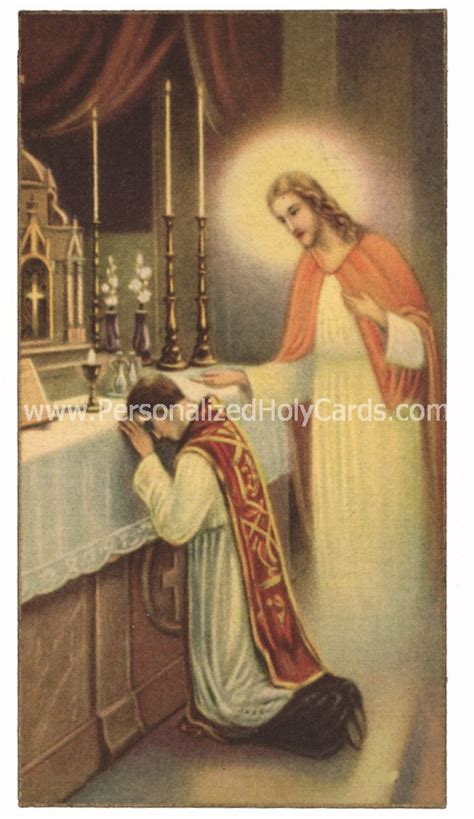 Custom Catholic Holy Cards Personalized Prayer Cards