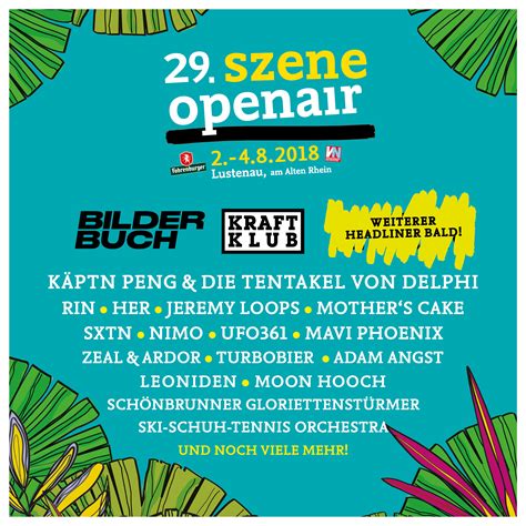 Subscribe to our mailing list * indicates required indicates required. HOME - 29. SZENE OPENAIR Lustenau am alten Alten Rhein