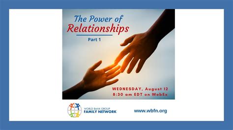 The Power of Relationships Part 1 August 12, 2020 - YouTube