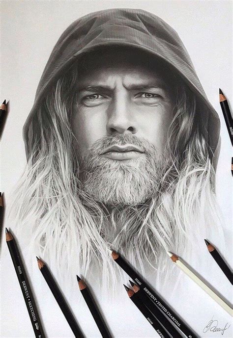 Realistic Portraits with some Celebrities | Realistic ...