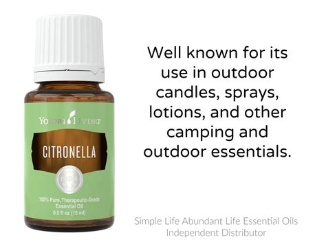 Young Livings Citronella Essential Oil Get This Oil Free May 2017