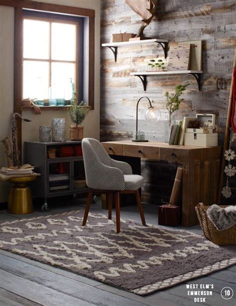 46 Amazing Home Office Design Ideas With Rustic Style Furnitures Home