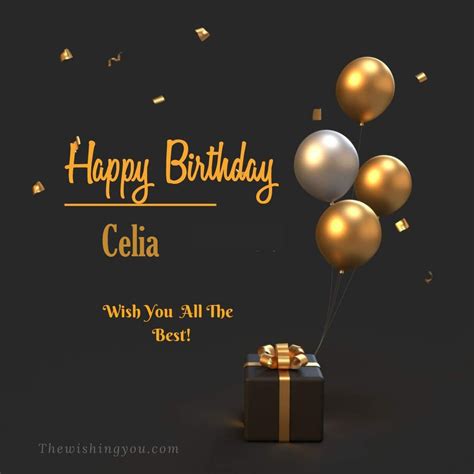 100 Hd Happy Birthday Celia Cake Images And Shayari