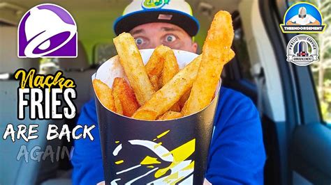 Taco Bell® Nacho Fries Are Back 2022 🌮🔔🍟 Psa Theenodrsement Youtube