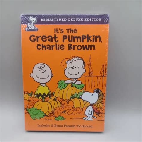 Peanuts Its The Great Pumpkin Charlie Brown New Dvd Deluxe Ed