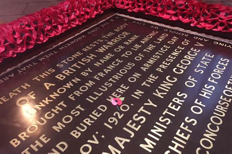 Abbey Marks Remembrance Sunday Westminster Abbey